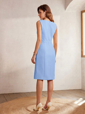 Midi Dress with Detail