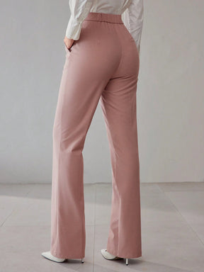 Straight-Leg Suit Pants