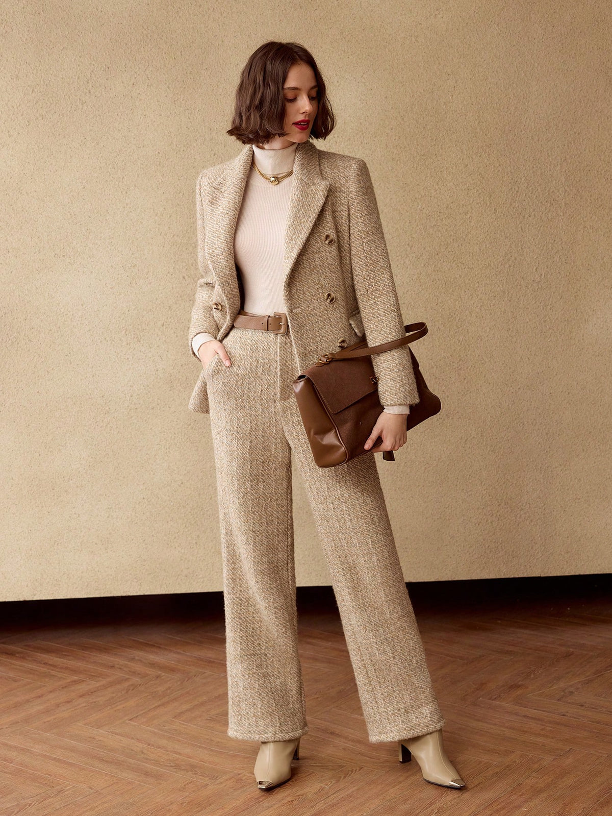 High Collar Blazer