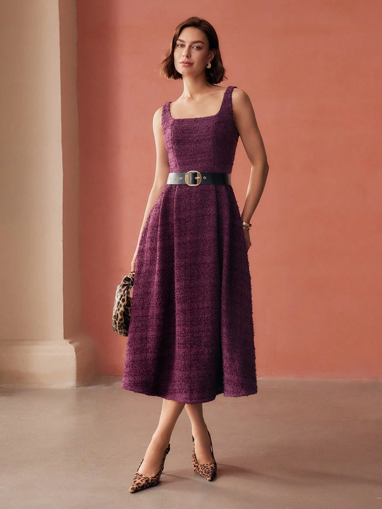 Waist-Fitted Dress