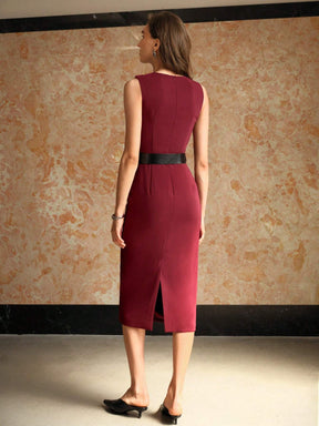 Split Hem Dress