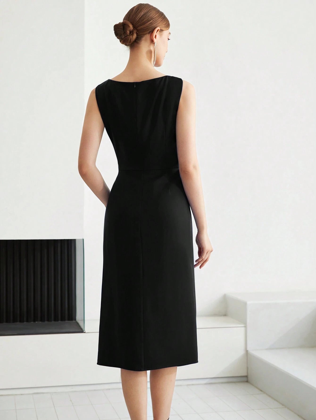 Side-Detail Dress