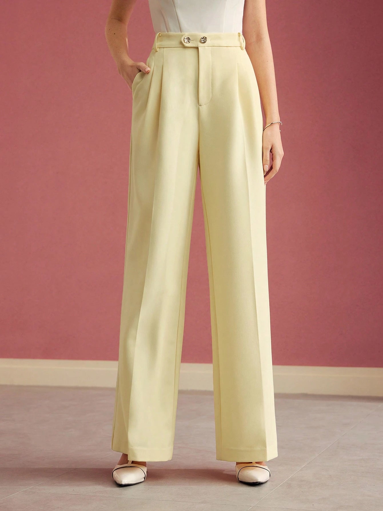 Tailored Suit Pants