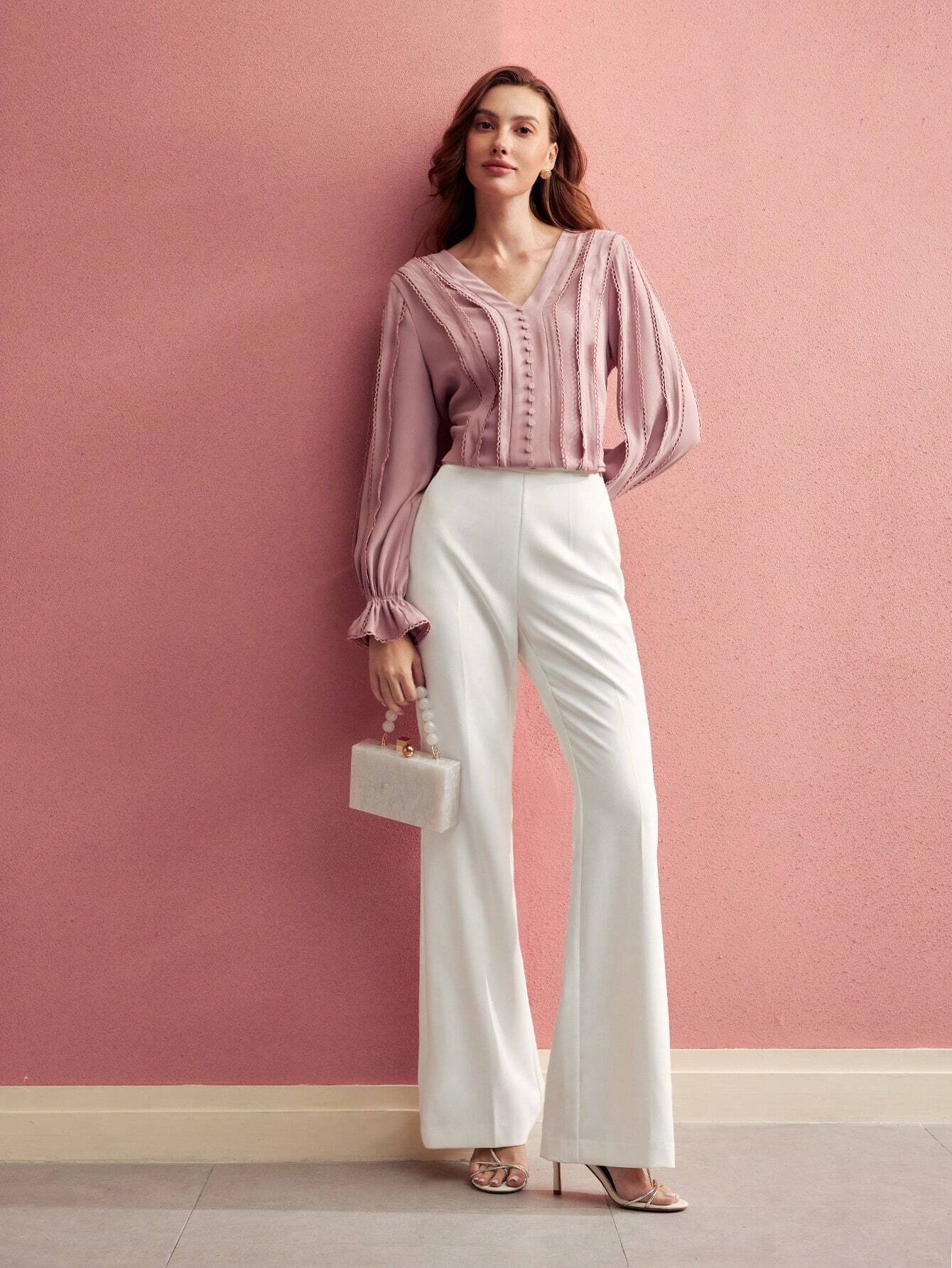 Pressed Crease Tailored Pants