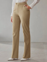 Straight-Leg Suit Pants