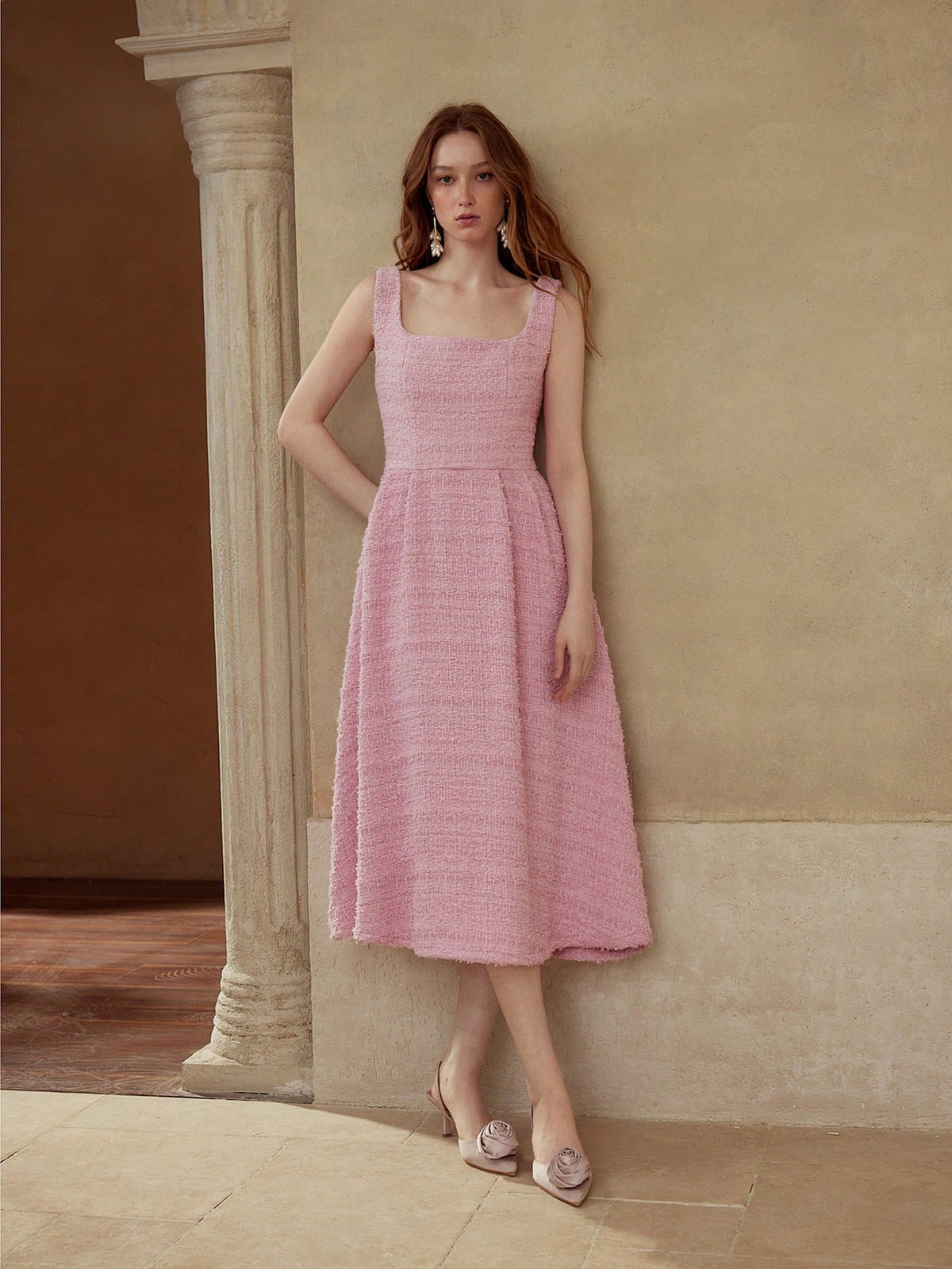 Waist-Fitted Dress