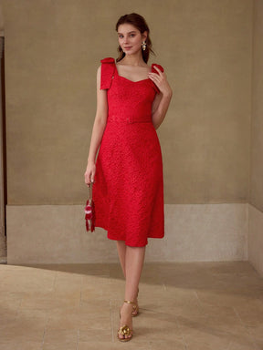 Waist Tie Detail Dress