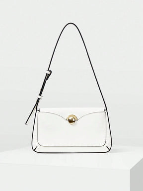 Flap Shoulder Bag with Detail