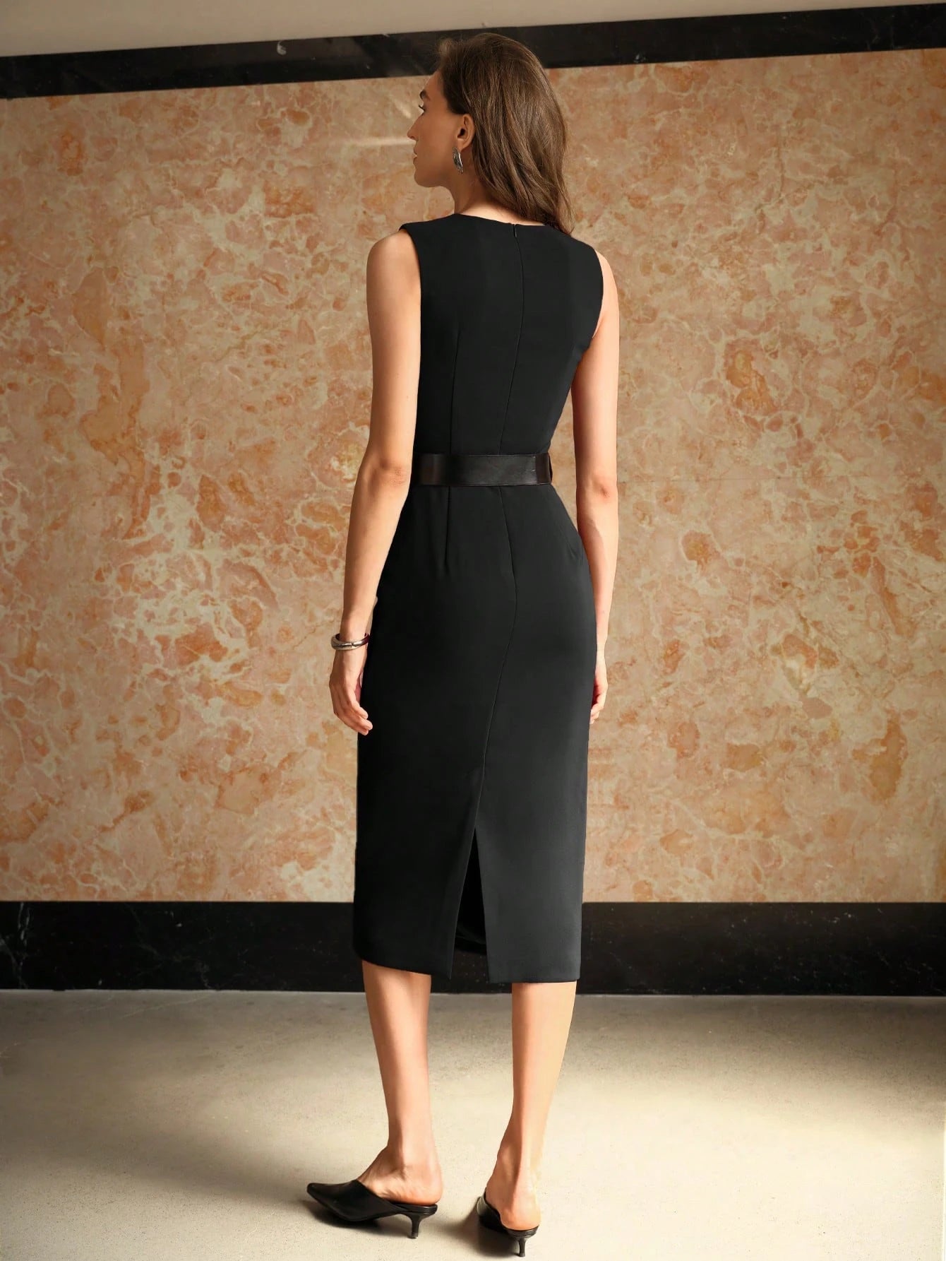 Split Hem Dress