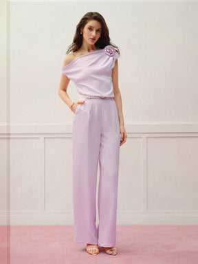Floral Stereo Top and Pants Set