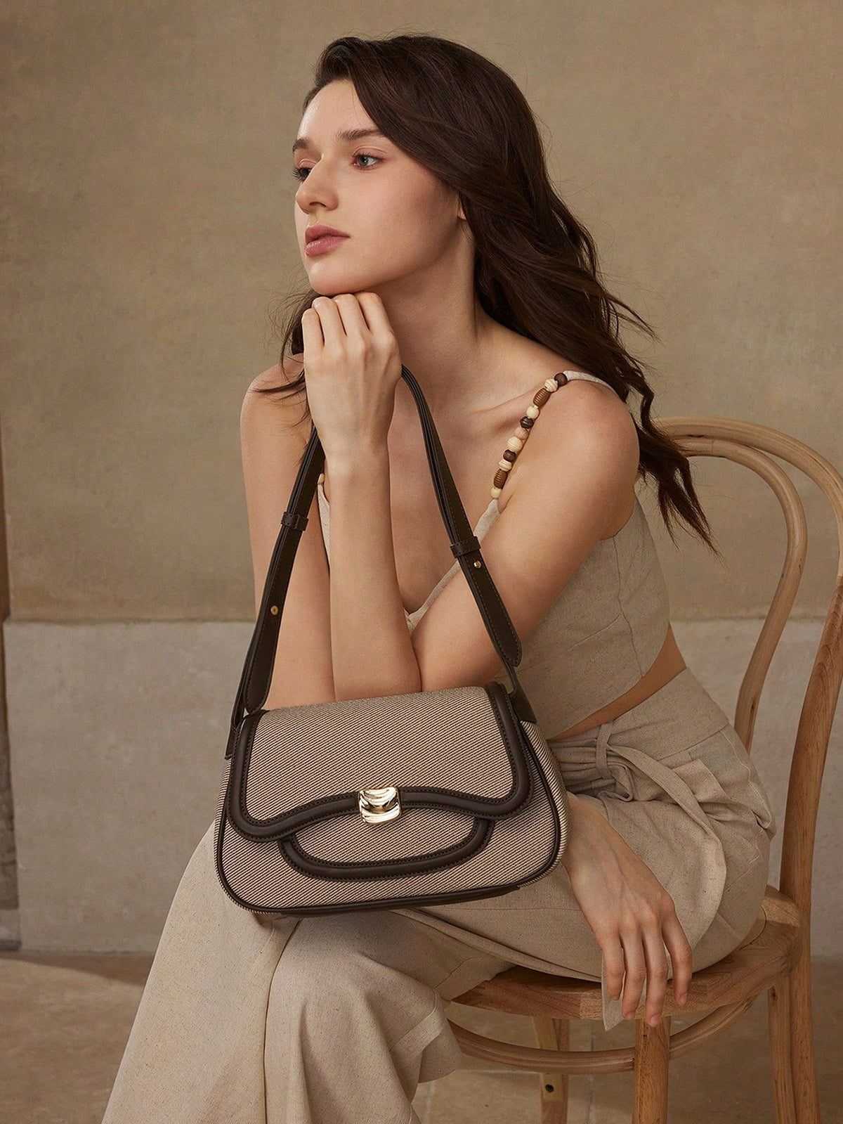 Flap Shoulder Bag