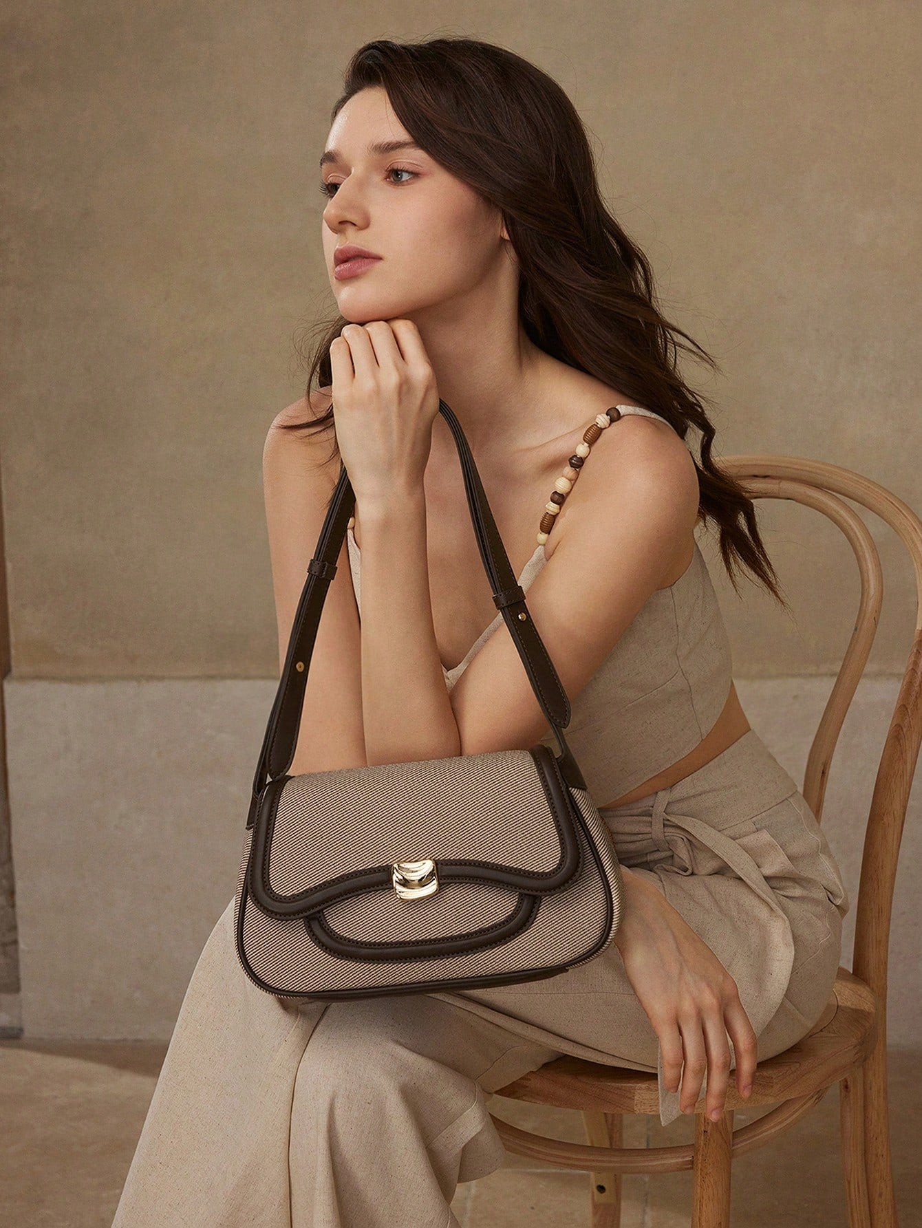 Flap Shoulder Bag