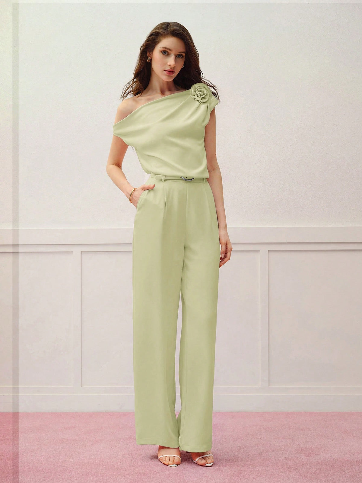 Floral Stereo Top and Pants Set