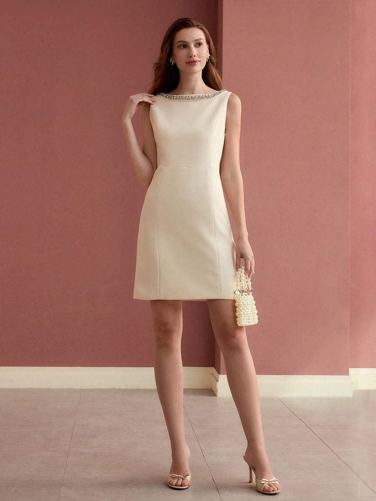 Midi Dress with Detail