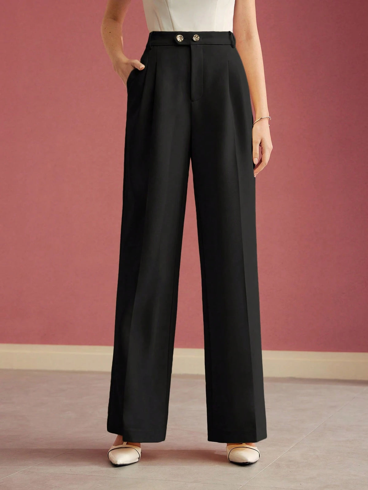 Tailored Suit Pants