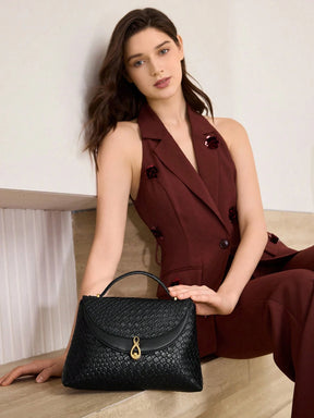 Textured PU Leather Bag