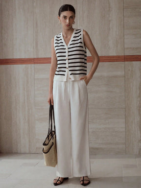 Drawstring Waist Pants